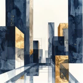 Isolated towers and walled-off compartments — visual metaphor for fragmented advisor communication